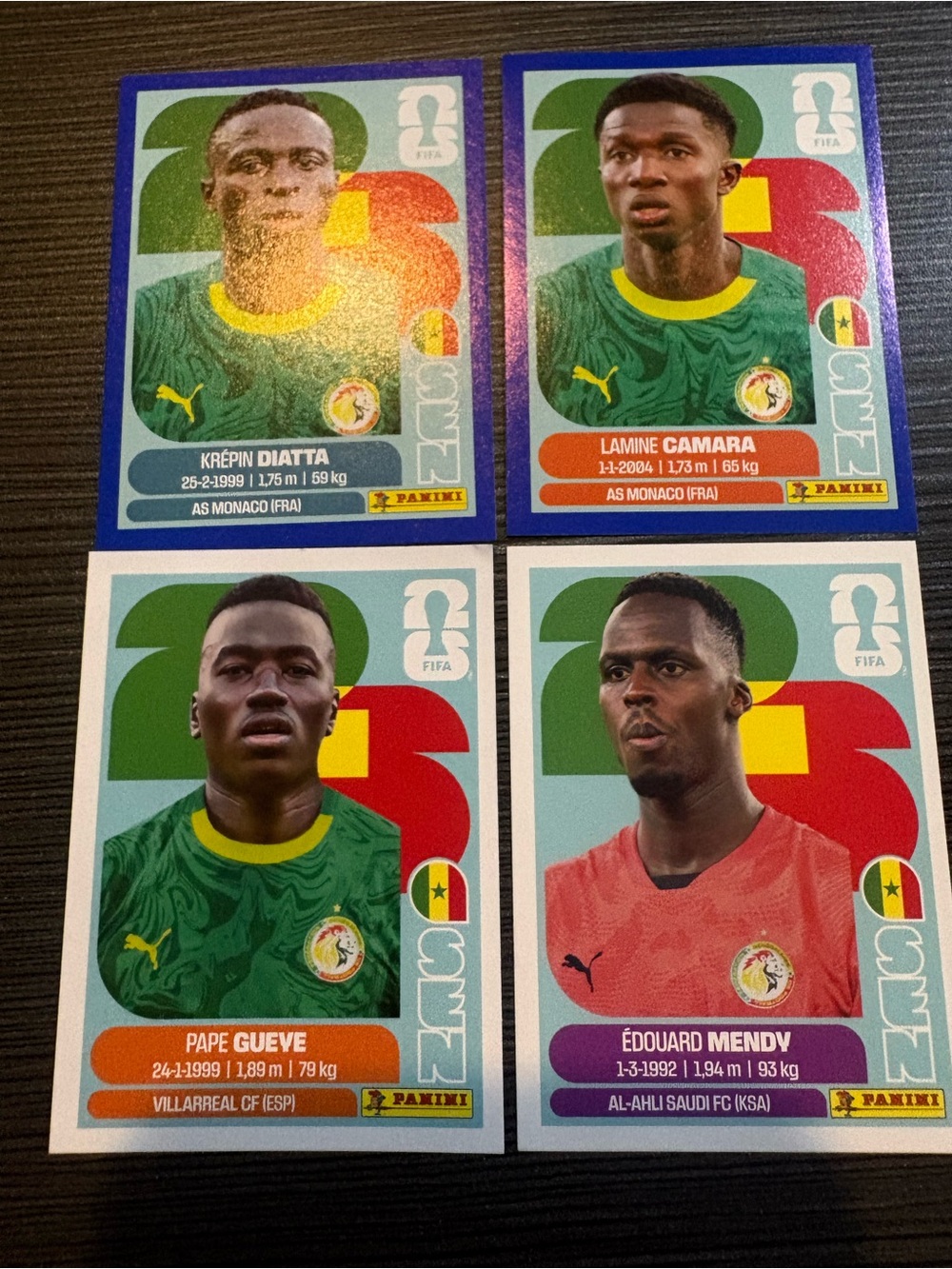 Panini FIFA World Cup 2026 - Senegal Player Sticker